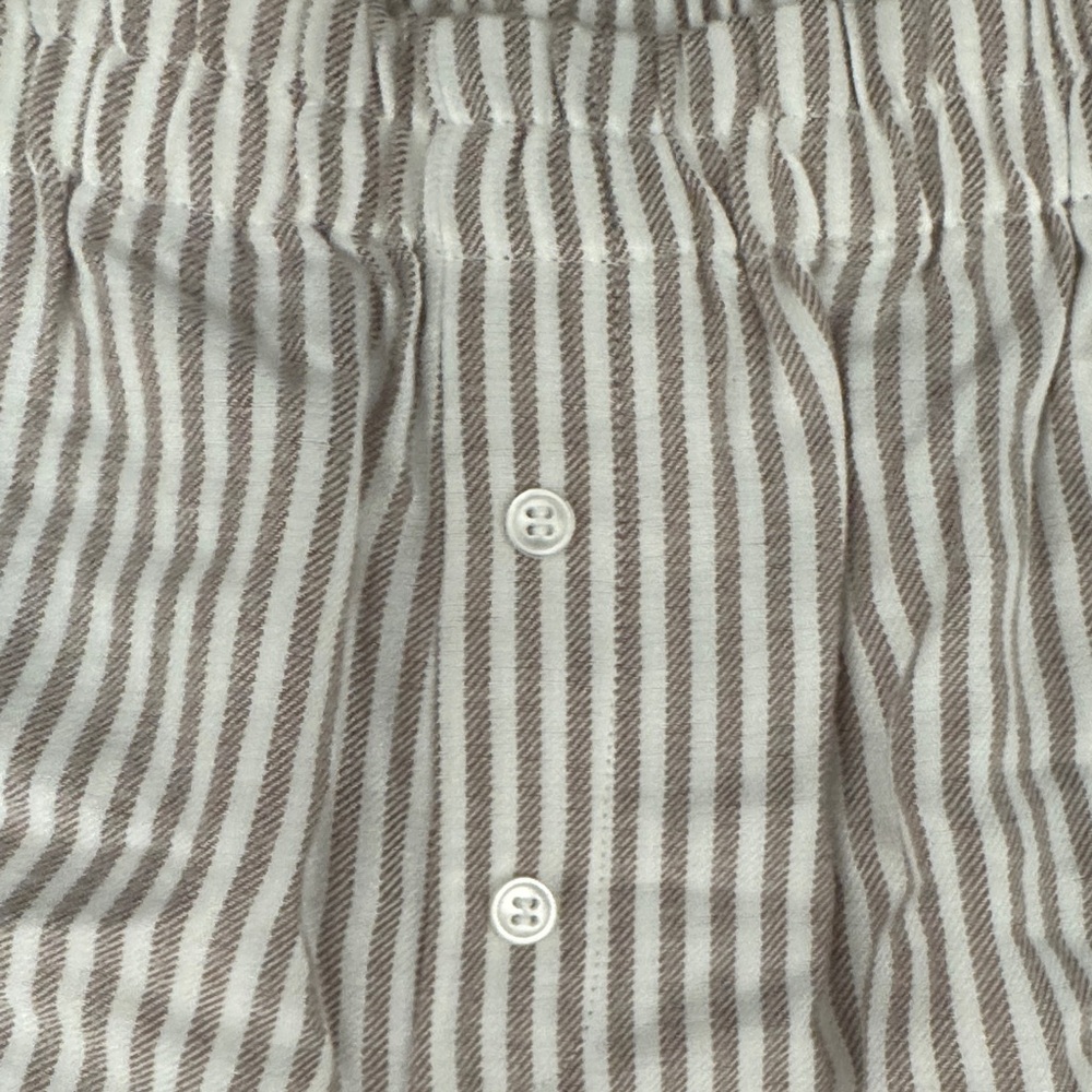 Sincerely Jules White and Gray Striped Pajama Pants - Picture 4 of 4
